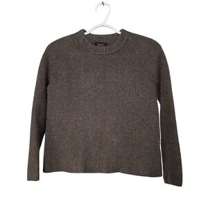 Quince Olive Green Crewneck Sweater